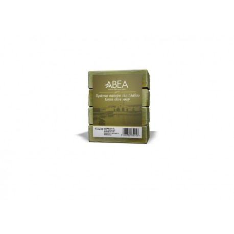 Sapun verde cu ulei de masline si Aloe Vera pachet 4x125g