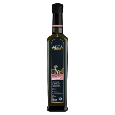 Ulei de masline extravirgin monovarietal Koroneiki, sticla Danae 1l